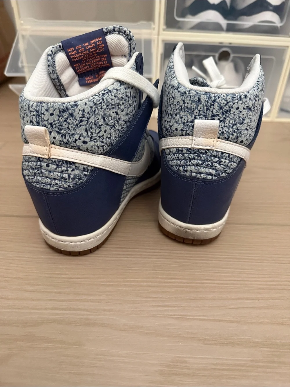 Nike leather top